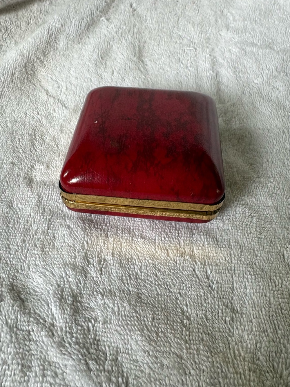 Ingraham Vintage Travel Alarm Clock With Fold Up Case - Picture 7 of 8